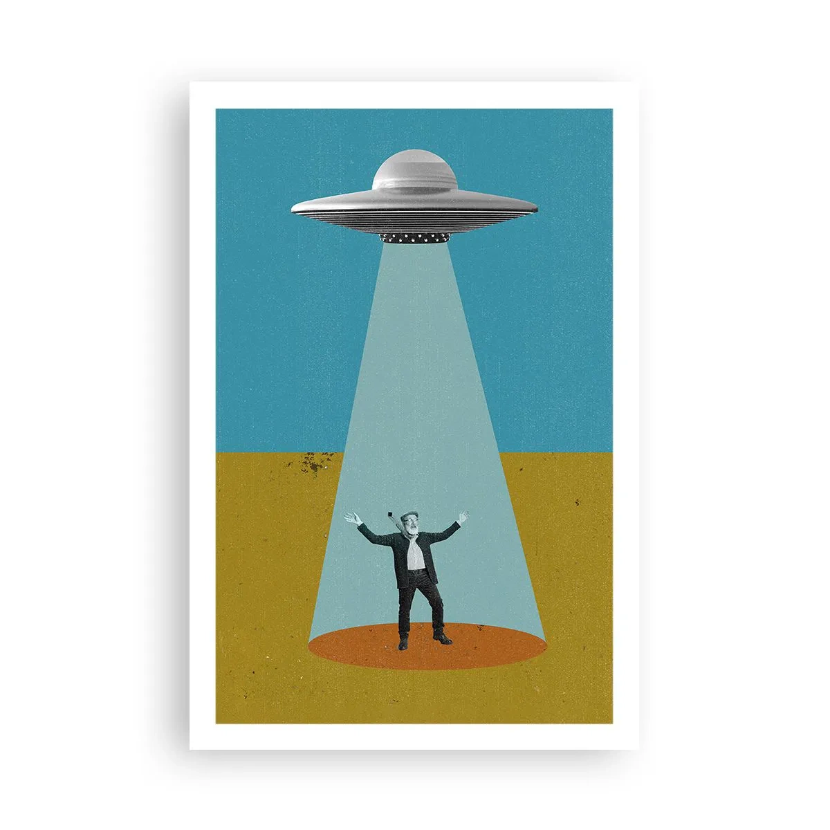 Plakat - Et tæt møde - 61x91 cm