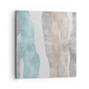 Lærredstryk - Billede på lærred - En undersøgelse af intimitet - 70x70 cm