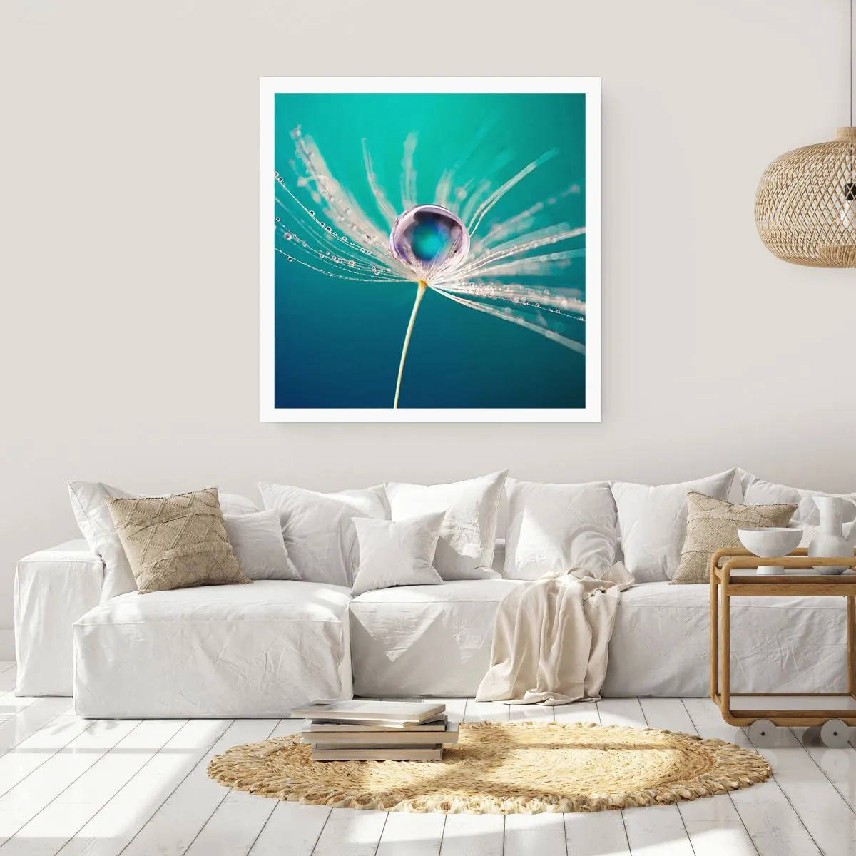 Plakat - Mystisk øjeblik - 40x40 cm