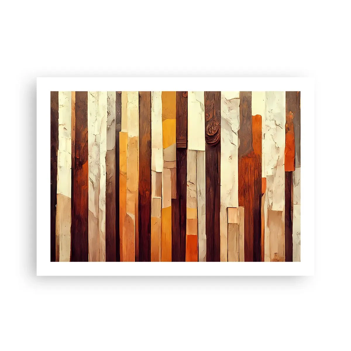 Plakat - Hymne af skovens træer - 70x50 cm