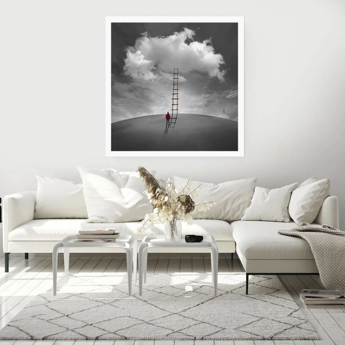 Plakat - Alt er muligt - 30x30 cm