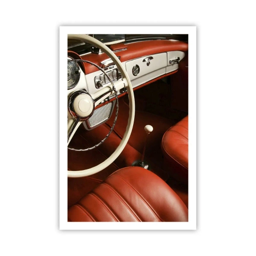 Plakat - Luksus i vintage stil - 61x91 cm