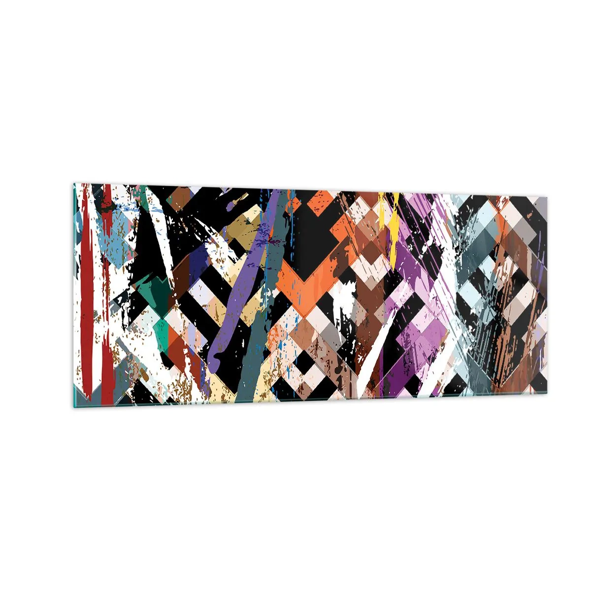 Billede på glas - Kvadratisk - 100x40 cm