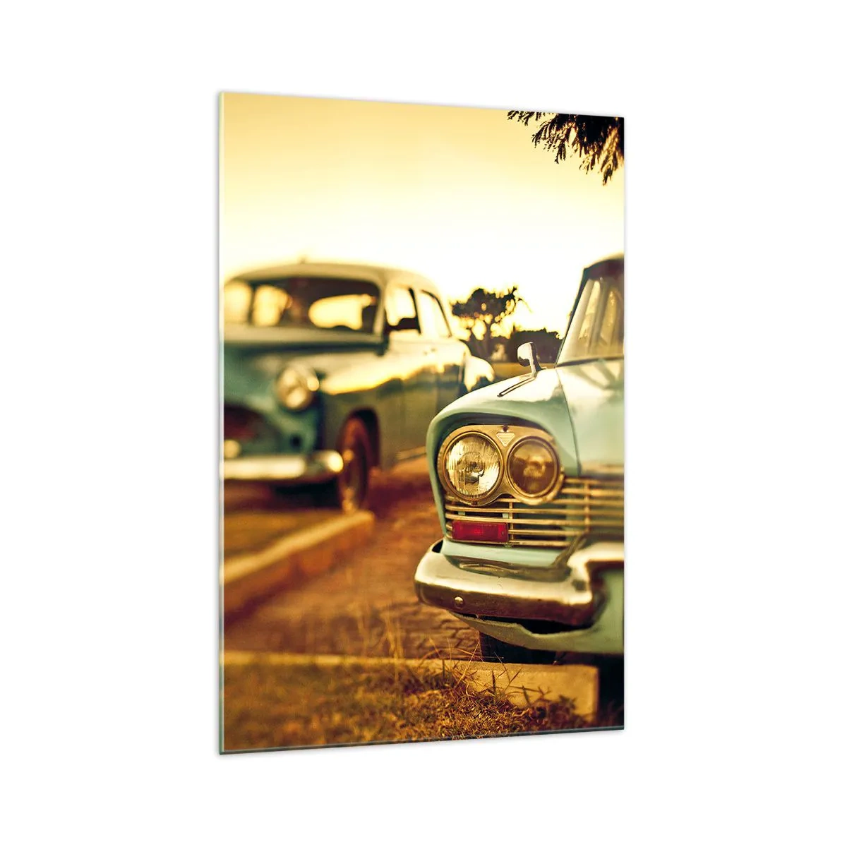 Billede på glas - Vi må vente og se - 70x100 cm