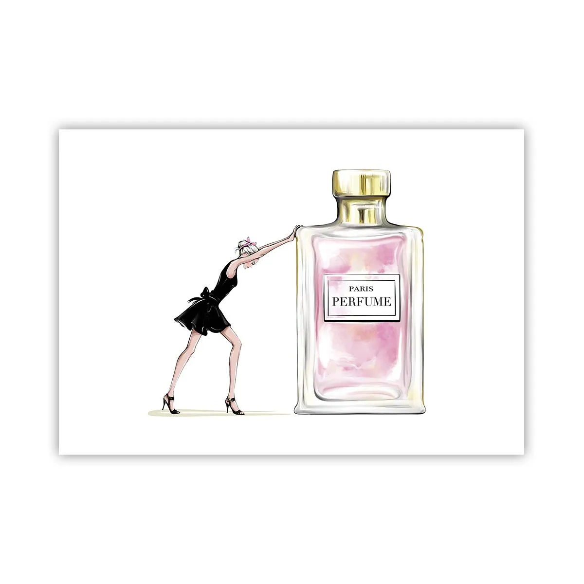 Plakat - Essensen af kvindelighed - 100x70 cm