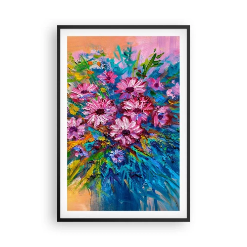 Plakat i sort ramme - Livets energi - 61x91 cm