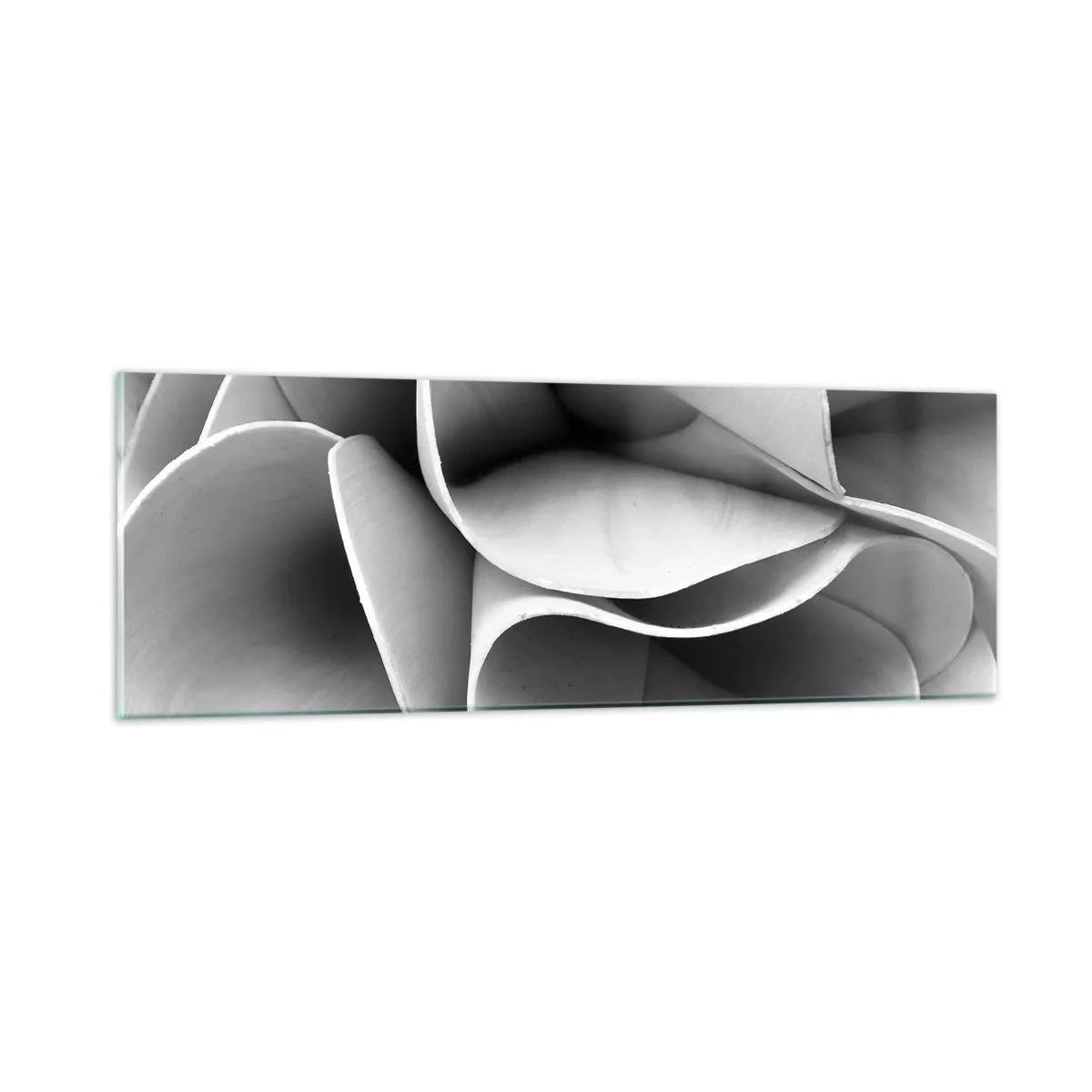 Billede på glas - Hvad der sker i rummet - 90x30 cm