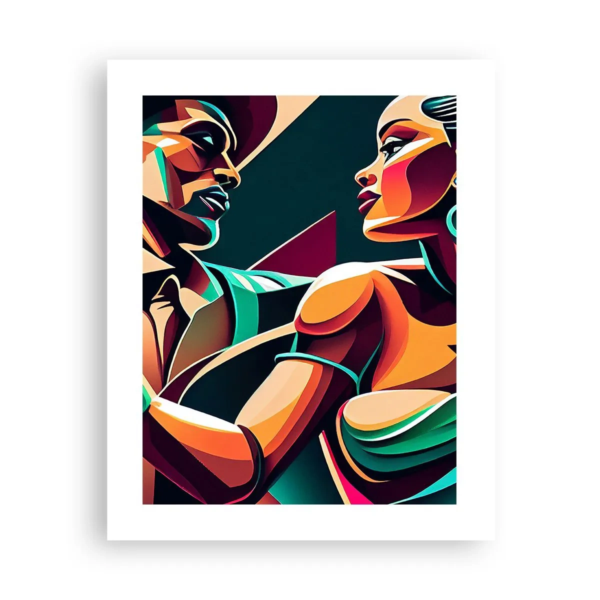 Plakat - I hjertets rytme - 40x50 cm