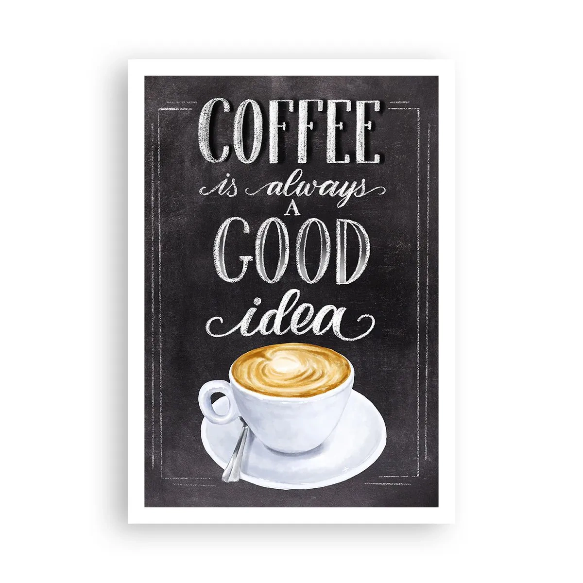 Plakat - Ja, selvfølgelig! - 70x100 cm