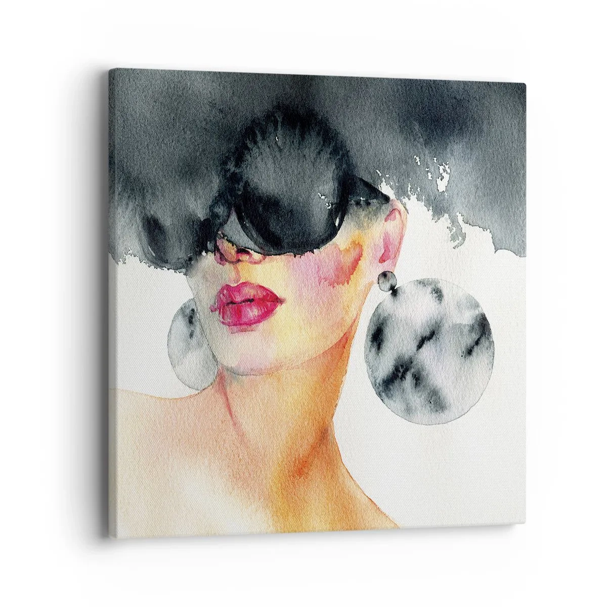 Lærredstryk - Billede på lærred - Hemmeligheden bag elegance - 40x40 cm