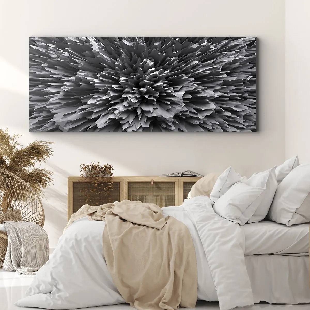 Lærredstryk - Billede på lærred - Det kan ikke blive skarpere end dette - 100x40 cm
