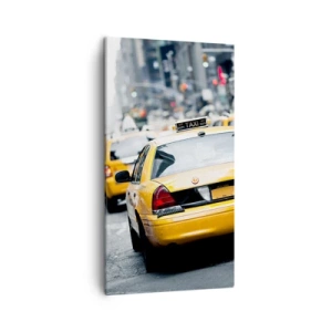 Lærredstryk - Billede på lærred - Kun i denne by - 45x80 cm