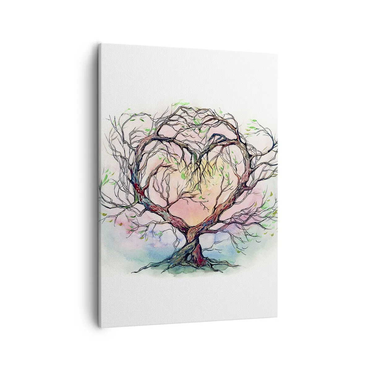 Lærredstryk - Billede på lærred - Sammen mod stormene - 50x70 cm