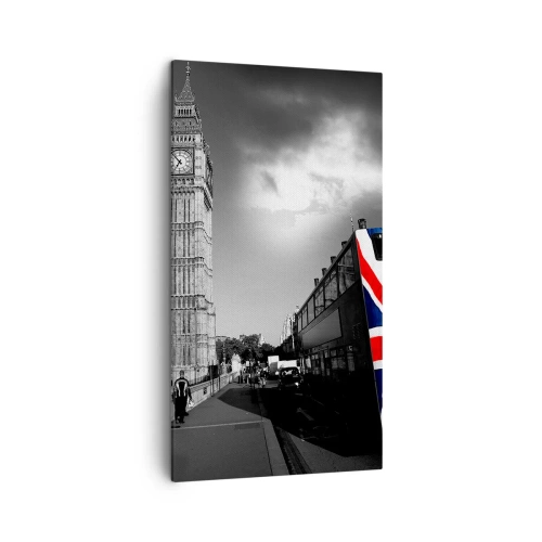 Lærredstryk - Billede på lærred - Stolt og stor - 45x80 cm