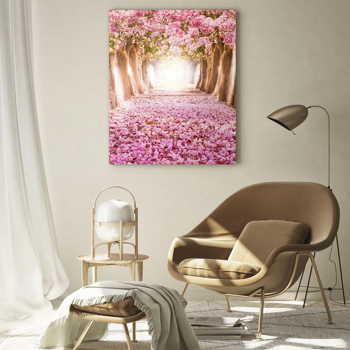 Billede på glas - Vejen til paradis - 50x70 cm