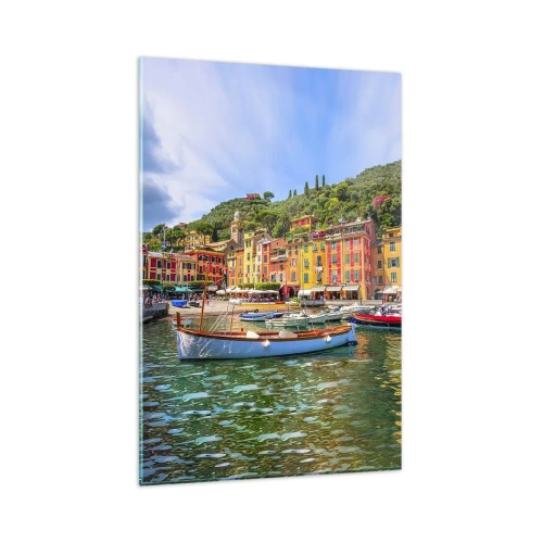 Billede på glas - En italiensk morgen - 80x120 cm