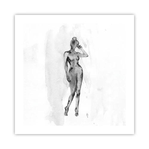 Plakat - En undersøgelse af idealet om kvindelighed - 50x50 cm