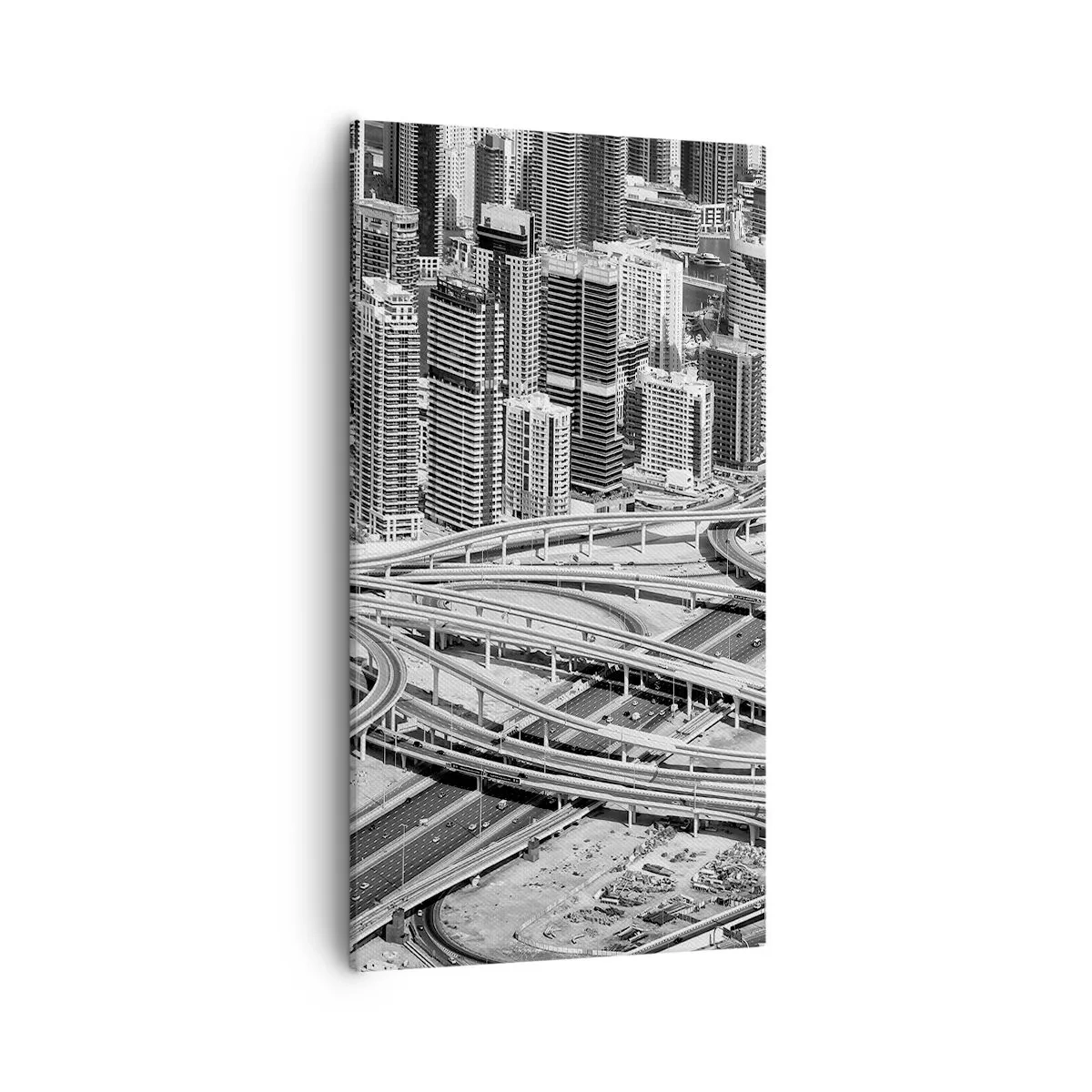 Lærredstryk - Billede på lærred - Dubai - den umulige by - 55x100 cm