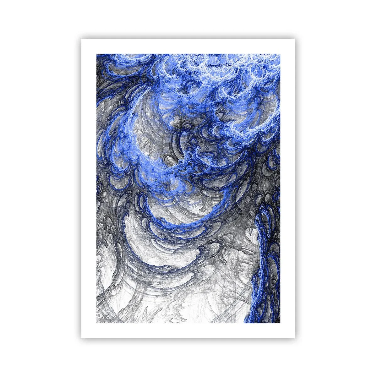 Plakat - En bølges fødsel - 50x70 cm