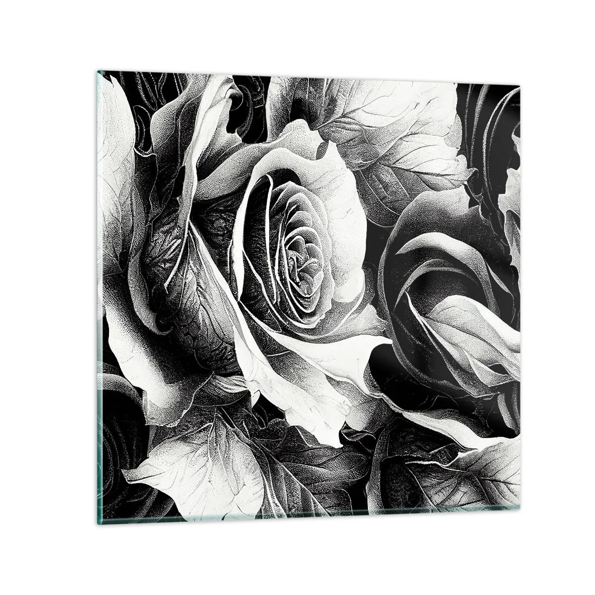 Billede på glas - Altid dronning - 60x60 cm