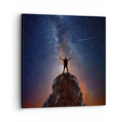 Lærredstryk - Billede på lærred - Magten er hos mig! - 30x30 cm