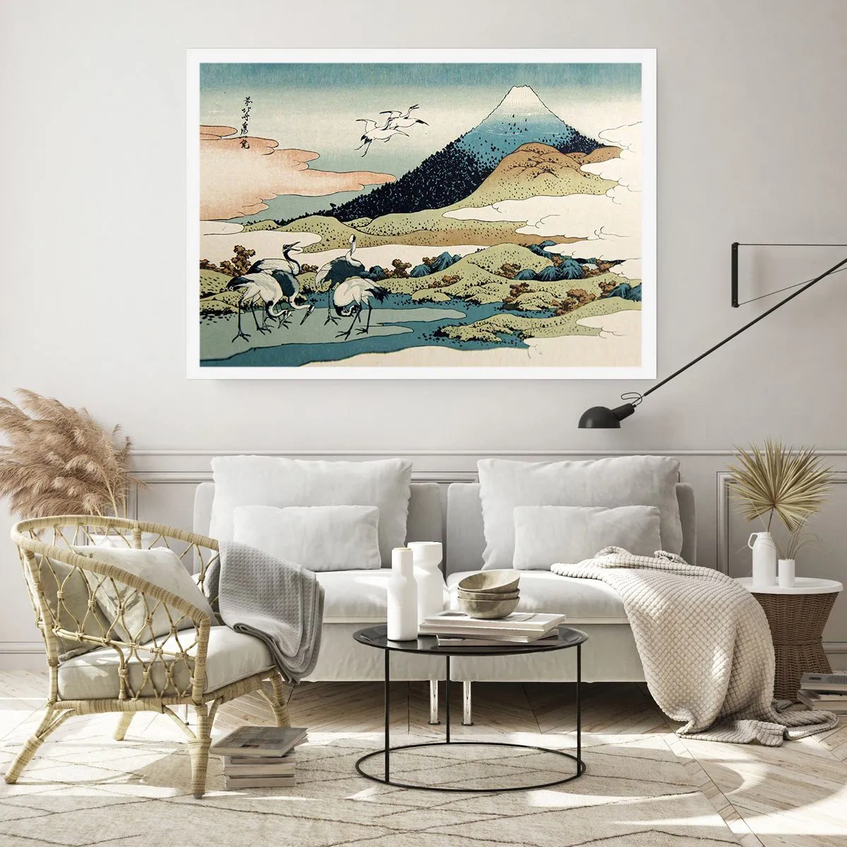 Plakat - I japansk ånd - 70x50 cm