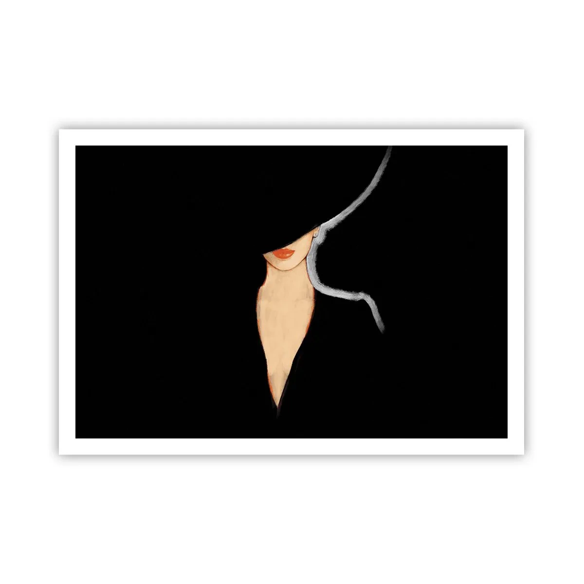 Plakat - Elegance og stil - 100x70 cm