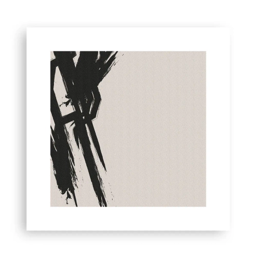 Plakat - Ustoppeligt momentum - 30x30 cm