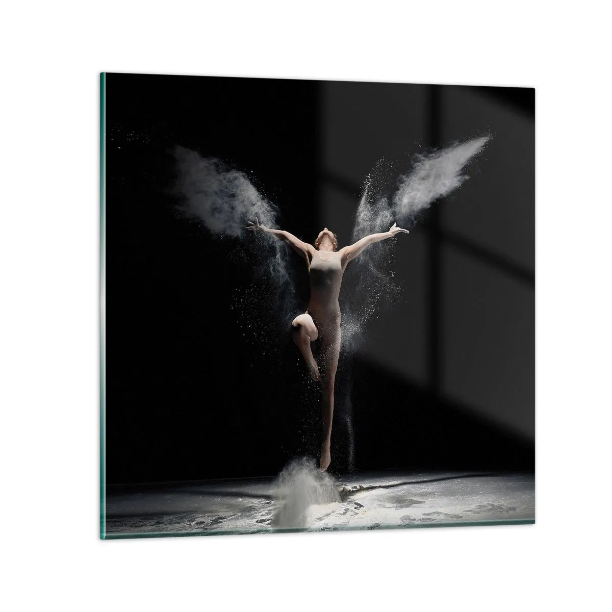 Billede på glas - Elfer findes - 50x50 cm