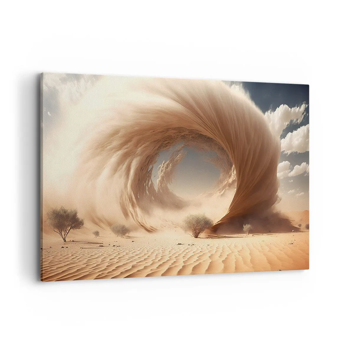 Lærredstryk - Billede på lærred - Åben portal - 100x70 cm