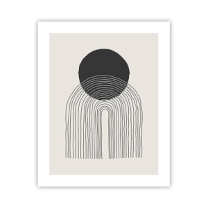 Plakat - Rystende og selvsikker - 40x50 cm