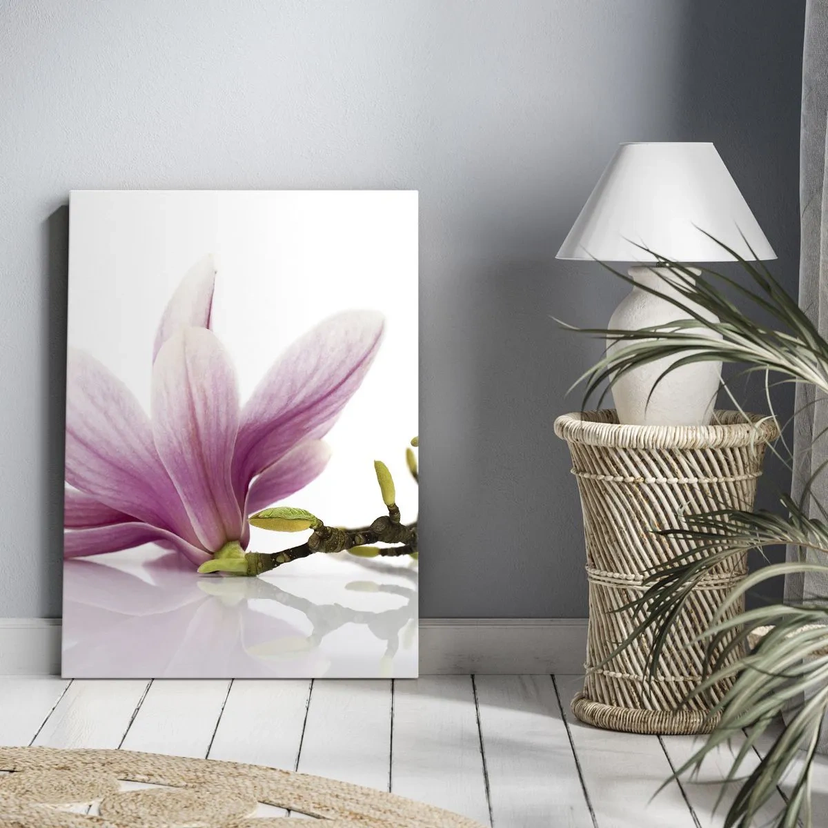 Lærredstryk - Billede på lærred - Blød som et åndedrag af forår - 50x70 cm