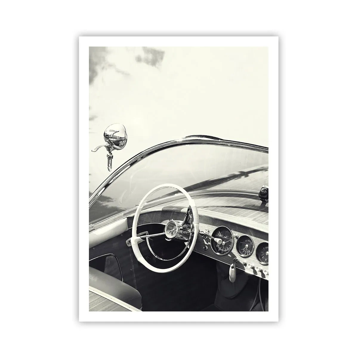 Plakat - Vejr for de rige - 70x100 cm