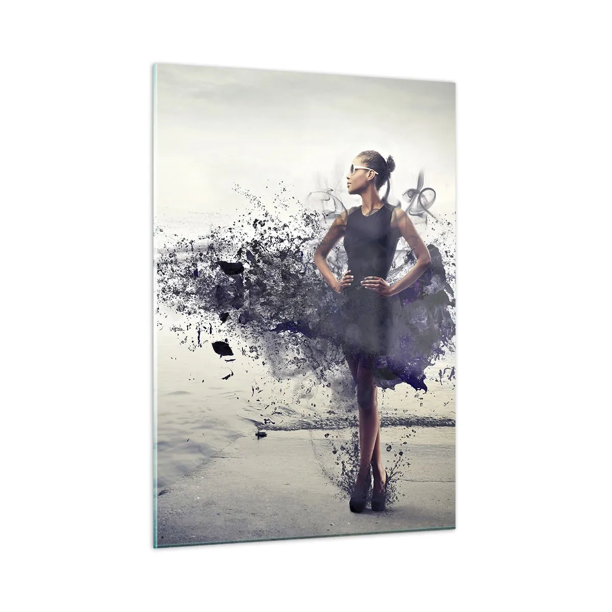 Billede på glas - Afrikansk Venus - 50x70 cm