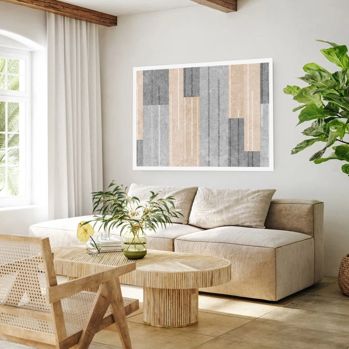 Plakat - Komposition: hold den lodret - 40x30 cm