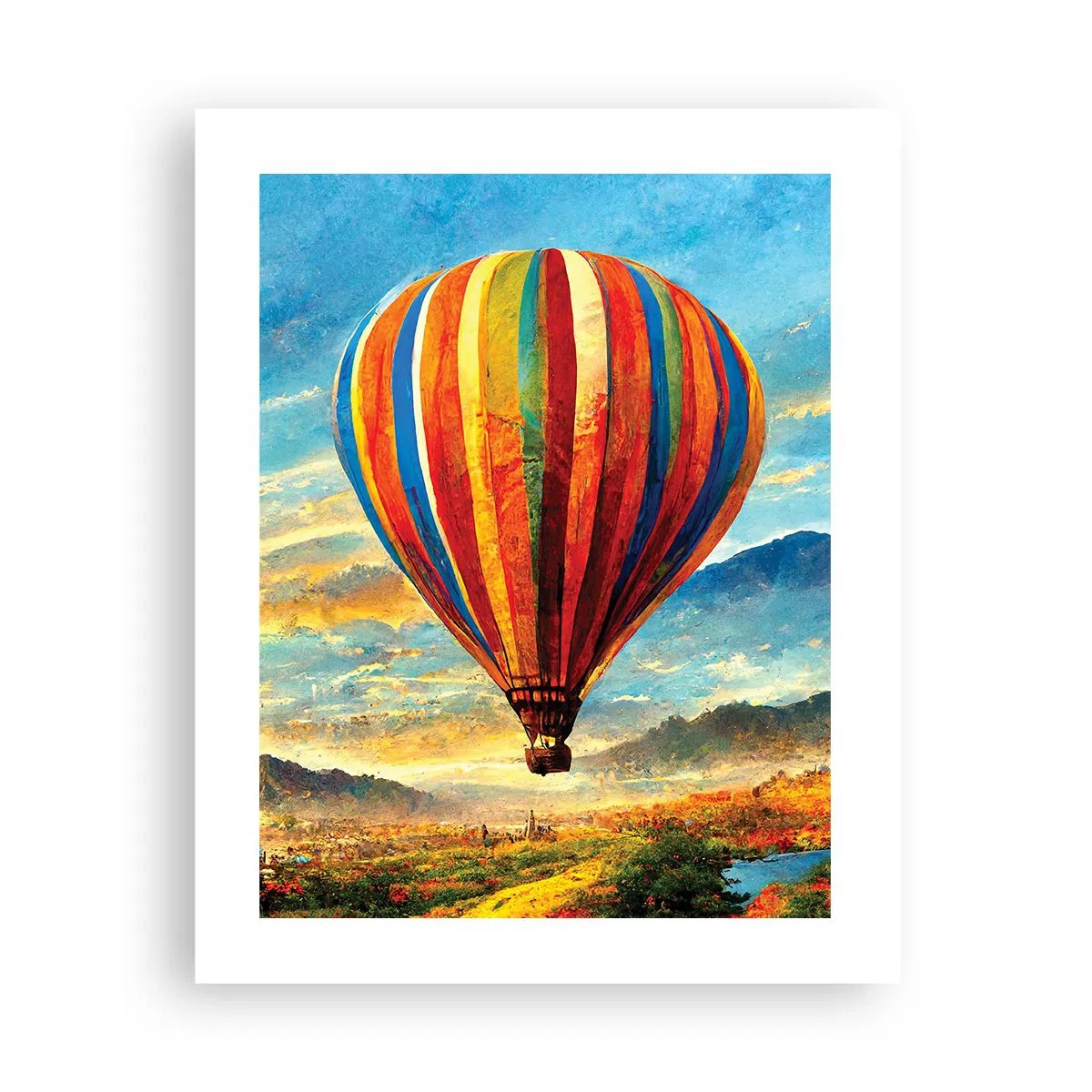 Plakat - I stilhed kan du se mere - 40x50 cm