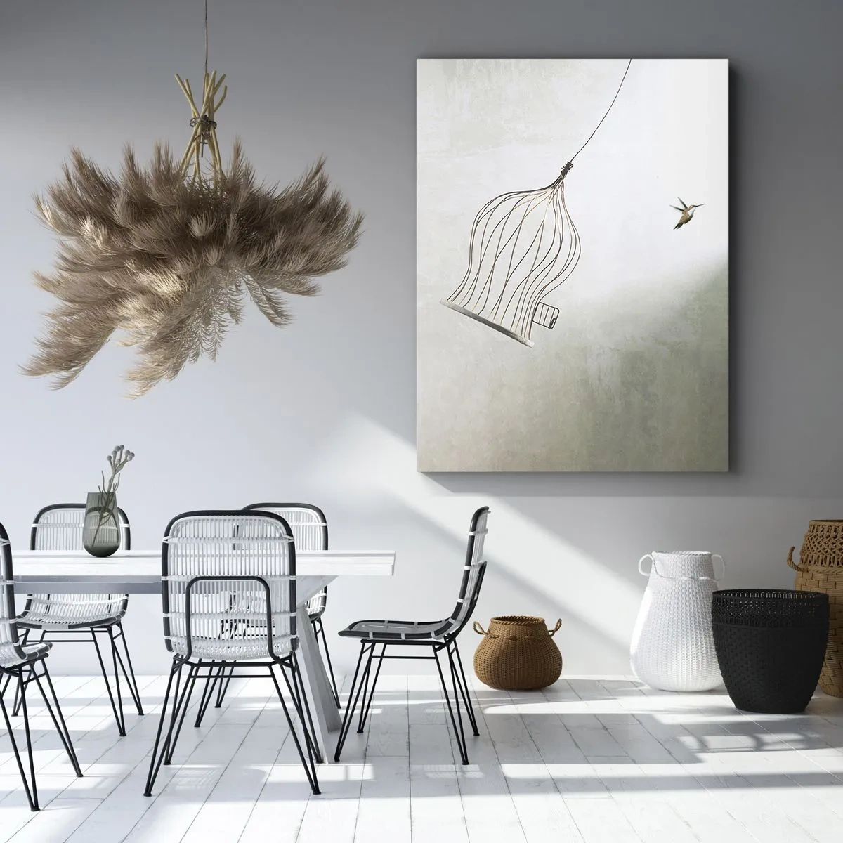 Lærredstryk - Billede på lærred - I sit elementet - 50x70 cm