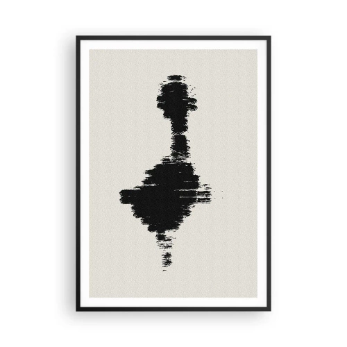 Plakat i sort ramme - Fantasiens vibrationer - 70x100 cm