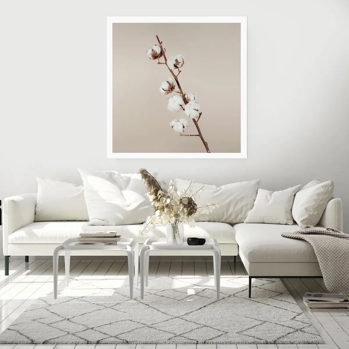 Plakat - Ved kilden til blødhed - 60x60 cm