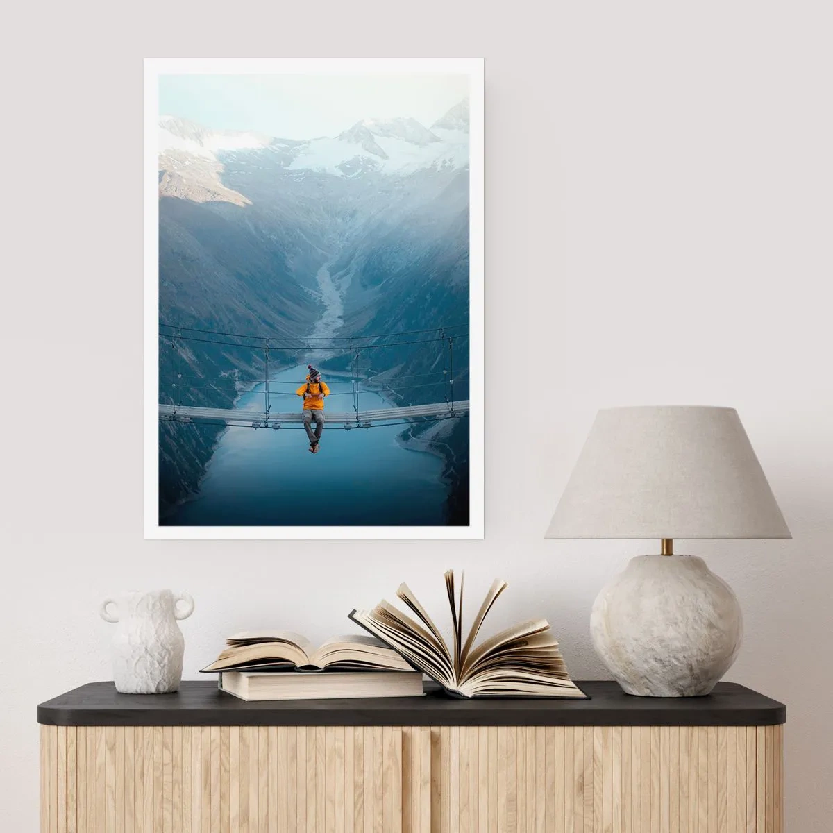 Plakat - Glad for suspension - 70x100 cm