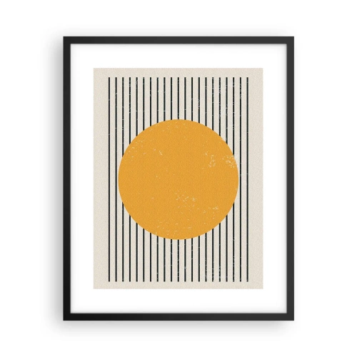 Plakat i sort ramme - Enkelthedens kraft - 40x50 cm