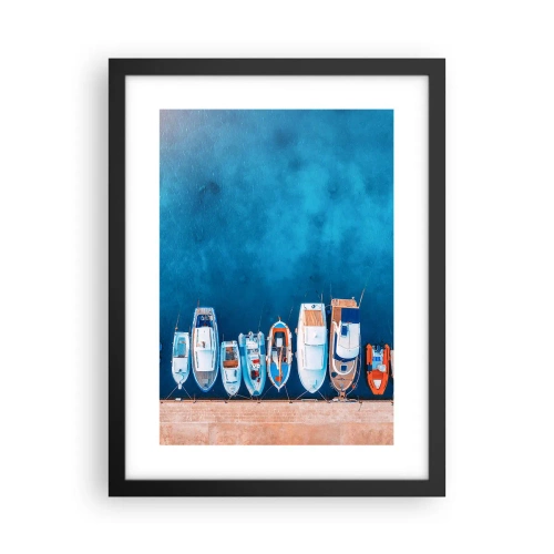 Plakat i sort ramme - I én række - 30x40 cm