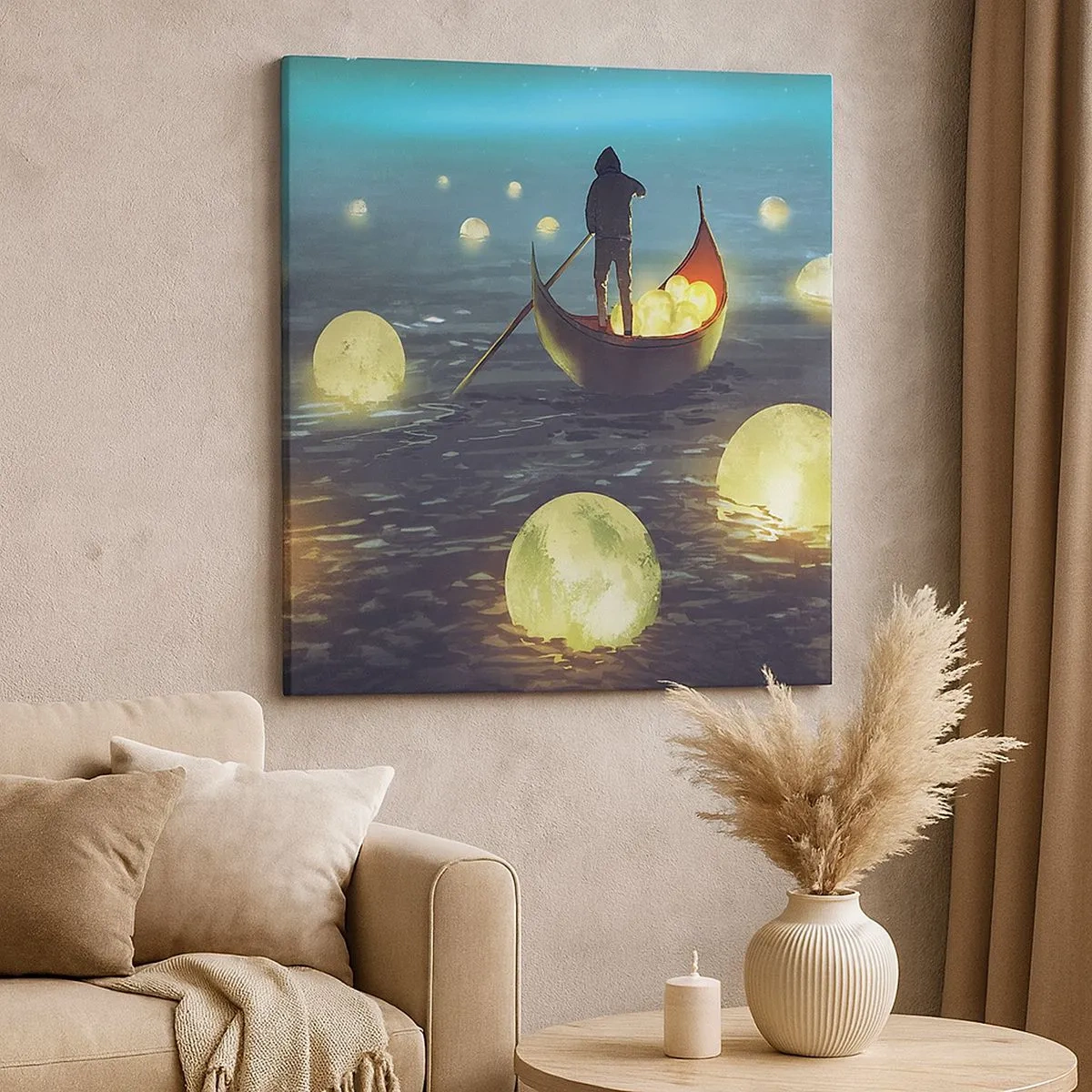 Lærredstryk - Billede på lærred - Ting, som filosoffer aldrig har drømt om - 30x30 cm