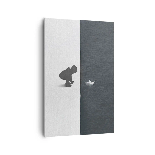 Lærredstryk - Billede på lærred - Stor ekspedition - 80x120 cm