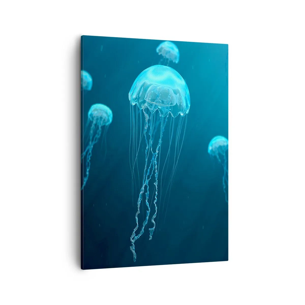 Lærredstryk - Billede på lærred - Havets dans - 50x70 cm