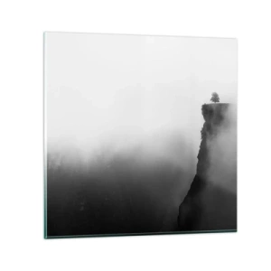 Billede på glas - På kanten af verden - 60x60 cm