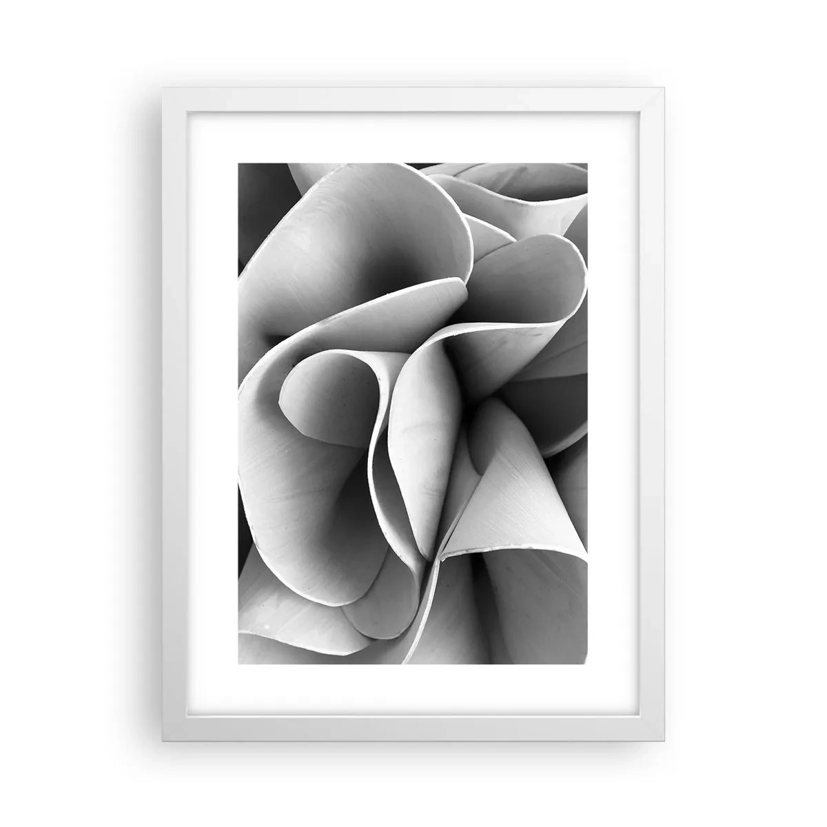 Plakat i hvid ramme - Hvad der sker i rummet - 30x40 cm