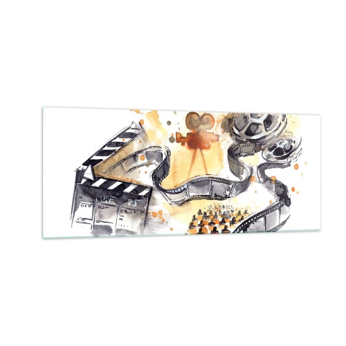 Billede på glas - I drømmeland - 100x40 cm