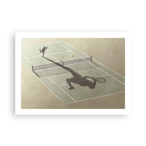 Plakat - Overvind dig selv - 70x50 cm