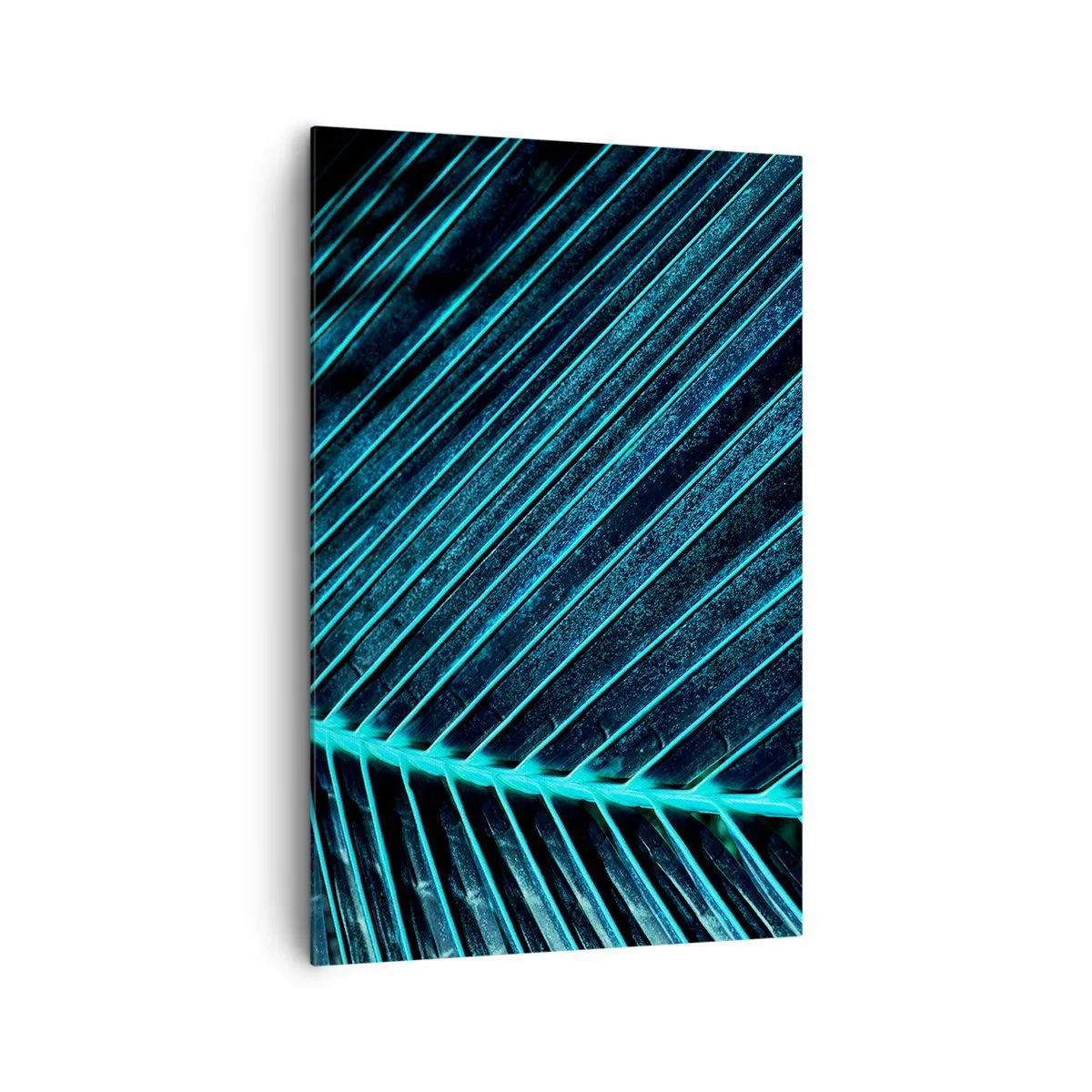 Lærredstryk - Billede på lærred - Tekstur af grønt - 80x120 cm